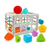 Conveniente para viajar: esta caja sensorial es ligera, de tamaño decente para llevar a viajar. Este juguete ralentiza a tus hijos y mantiene su atención durante mucho tiempo, especial en el coche, viajes o picnic