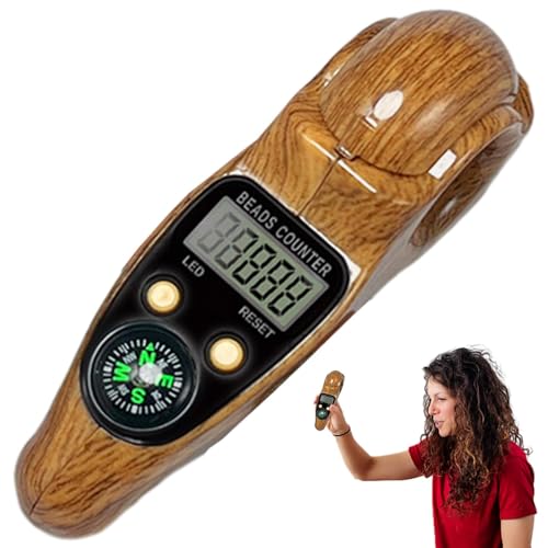 Contatore di Preghiera - Perline di Preghiera Digitali A Doppia Rotazione, Contatore | Contatore di Preghiera Digitale, Contatore Digitale Girevole, Contatore Mano con - Contatore