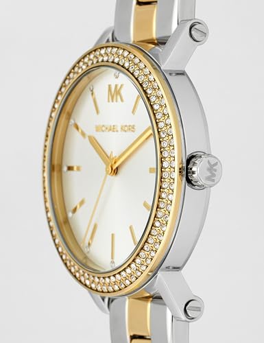 Image of Michael Kors Corey Two-Tone Watch MK7550