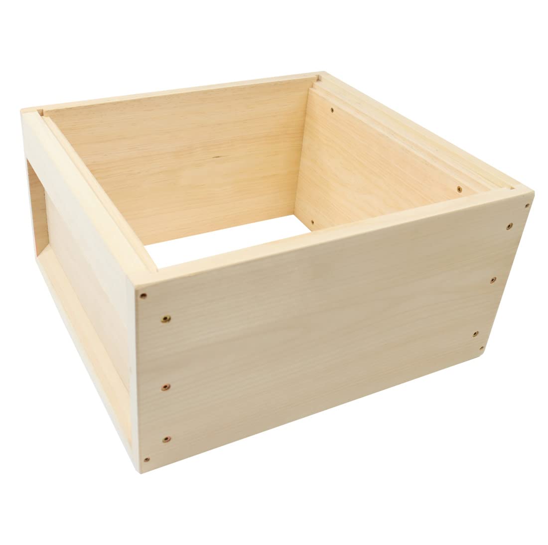 Deutsch Normal Beute 10er System DNM Bienenbeute (für 30x Rähmchen) aus Massivholz für Imker Bienen, inkl. Rähmchen (30x)