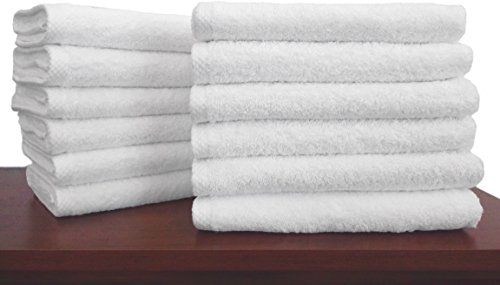Classic 100% Turkish Cotton Bath Towel Set - Absorbent and Durable Hotel, Spa, and Gym Quality Washcloth Set - Arsenal Collection