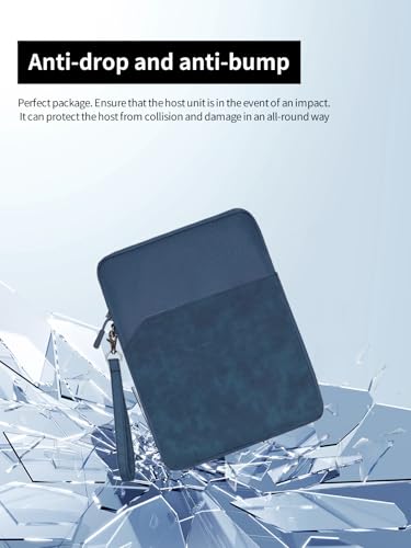 Funda para tablet de 10 a 11 pulgadas azul con protección de 360° para ipad 2