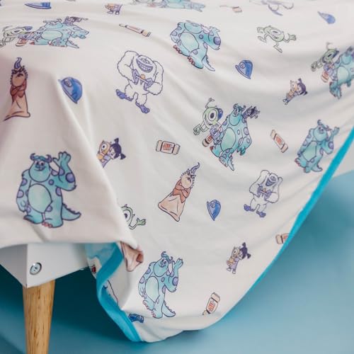 Image of Copper Pearl Jumbo 3-Layer Baby Blanket: Soft Baby Quilts for Boys and Girls | Breathable, Cozy, Toddler Blanket | Baby Quilt for Newborns | 60x72 Premium Material | Monsters Inc Medley