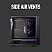 MSI MPG Velox 100R - Mid-Tower Gaming PC Case - Tempered Glass Side Panel - 4 x 120mm ARGB Fans - Liquid Cooling Support up to 360mm Radiator - Mesh Panel for Optimized Airflow