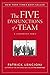 Patrick M. Lencioni 3 Books Collection Set (The Five Dysfunctions of a Team [Hardcover], Overcoming The Five Dysfunctions of a Team, The Advantage [Hardcover])