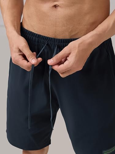Image of TECHNOSPORT Men's Active Out Shorts ELASTOPLUS Stretch Quick Dry Sports Shorts for Gym Running Training Slim Fit Pocket UPF50+ Anti Odour