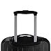 Elite Luggage Expandable Hardside Spinner Luggage, Black, 21