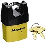 Master Lock 931DPF 2-1/8-Inch Wide Covered Laminated Steel Pin Tumbler Padlock