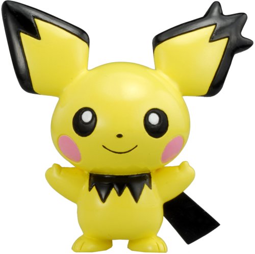 Amazon.co.jp: ポケットモンスター MC-001 モンコレ ギザみみピチュー 