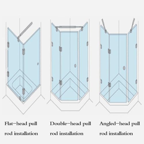 Barre de stabilisation extensible pour éliminer les vibrations des parois de douche - 6