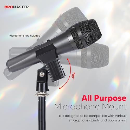 Thepromaster PRMSMI45 Promaster Round Base Microphone Stand thumb #2