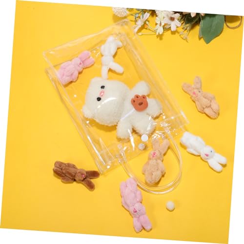 Bolsas para envolver regalos de bodas con asas transparentes KOMBIUDA 5