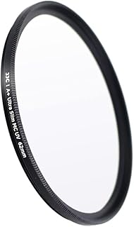 JJC 62mm UV Filter Ultra Slim Multi-Coated Ultraviolet Protection Lens Filter for Sony Nikon Fuji Panasonic Tamron Lens with 62mm Thread