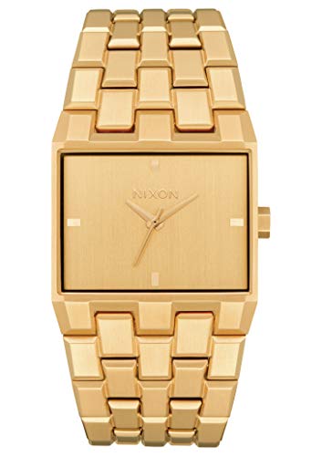 Nixon Montre Unisexe Ticket montre-bracelet quartz design rétro acier