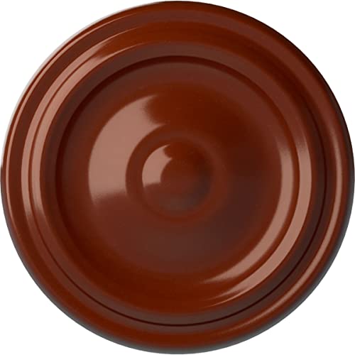 Image of 9 5 /8 inchOD x 1 1 /8 inchP Maria Ceiling Medallion (Fits Canopies up to 1 3 /4 inch), FireBrick