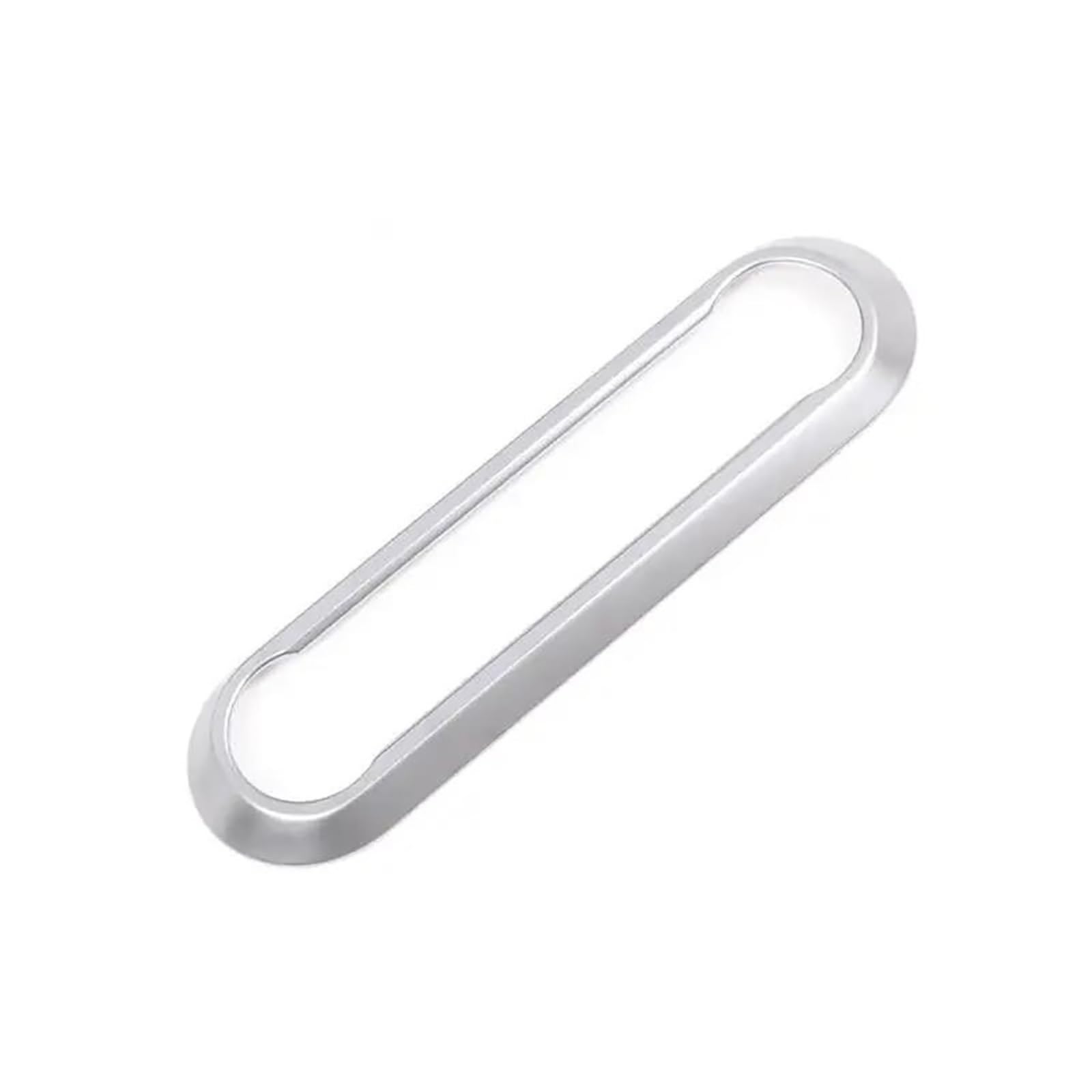 Car Interior Stickers for Alfa for Romeo for Giulia for Stelvio 2017 2018 2019 2020 Car Accessories Center Console Air Conditioning Adjustment Frame(Silver)