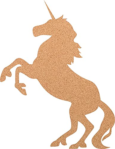 Einhorn als Pinnwand aus Kork XXL ca. 80x50 cm | Umriss Einhorn zum Pinnen und als Wanddeko | Tolle CORKWORLD | Detailgenau & Hochwertig Einhorn als Pinnwand aus Kork XXL ca. 80x50 cm | Umriss Einhorn zum Pinnen und als Wanddeko | Tolle CORKWORLD | Detailgenau & Hochwertig