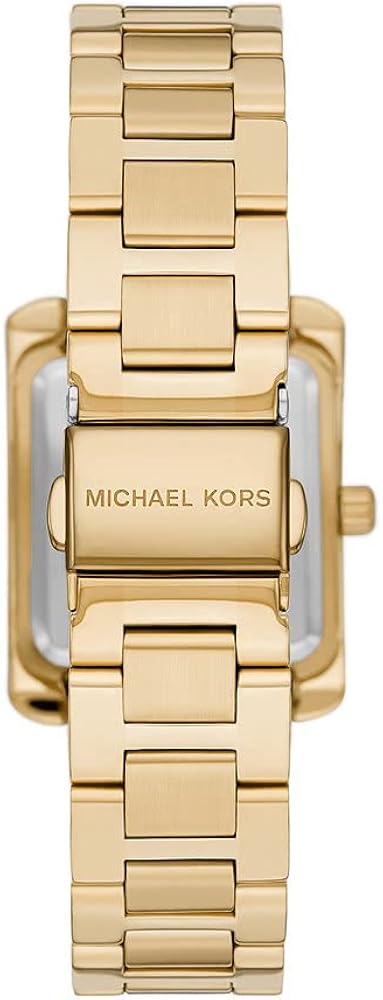 Michael Kors orologio da donna Emery in acciaio inossidabile mano, 33 millimetri dimensione della cassa con bracciale in acciaio inox Michael Kors orologio da donna Emery in acciaio inossidabile mano, 33 millimetri dimensione della cassa con bracciale in acciaio inox