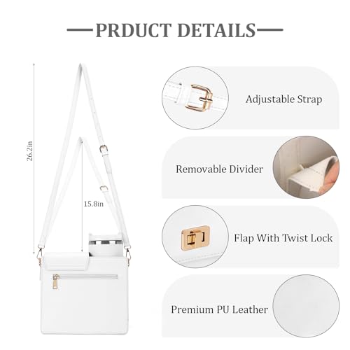 Image of Stanley Purse Cup Holder Bag Crossbody Water Bottle Purse for 40oz Tumbler