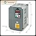 5HP 4KW VFD, Single-Phase to 3-Phase Converter, Used on ≤4.8HP(3.5kW) 16Amps 200-230V 3-Phase Motor, Input/Output 200V-230V,Variable Frequency Drive