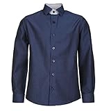  G.O.L. - Jungen festliches Hemd Slim, Langarm, dunkelblau - 5549200,Größe 158