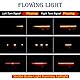 JMTBNO Motorrad LED Rücklicht Bremslicht Blinker Streifen 28cm 108 LED Mini Flexibles Flowing Signal Licht Wasserdicht Universal 12V für Motorräder Roller Autos RV SUV Quad