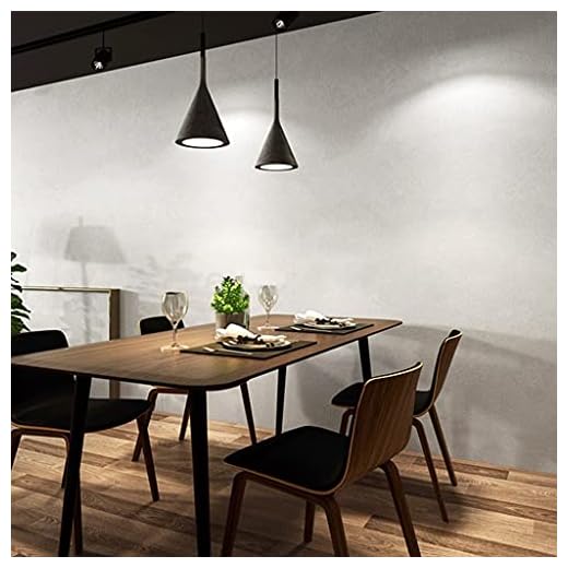 Väggklistermärke Vintage industriell vind cement grå ren färg tapeter, sovrum cafe klädaffär Pvc Vattentäta vinylväggpappersrullar 3D Bakgrund (Color : ZB964 D, Dimensions : 10mx53cm)