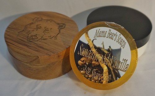Image of Mama Bear's Sandalwood Vanilla Shaving Soap