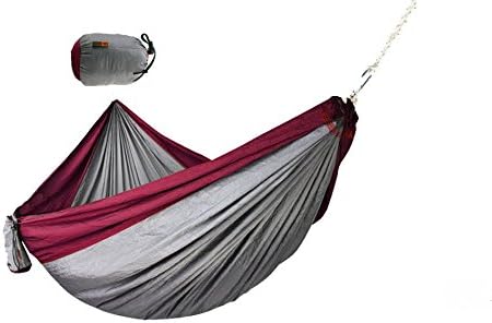 Huamost Double Person Hammocks/Mat/Swing/Cradle, Maximum load 300KG，Portable Light Weight Outdoor Travel Camping Multifunctional Durable Stronger hammock，Parachute cloth hammock