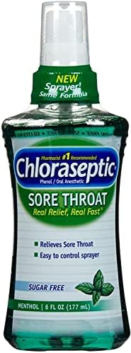 Chloraseptic Sore Throat Spray, Menthol, 6 oz