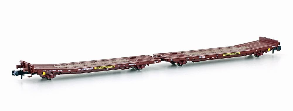 81222123 - Doppelflachwagen TWA 800A Laadks DR/TWA Ep.IV - Spurweite N