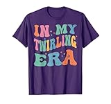 In My Twirling Era Twirler Majorettes Baton Twirling T-Shirt