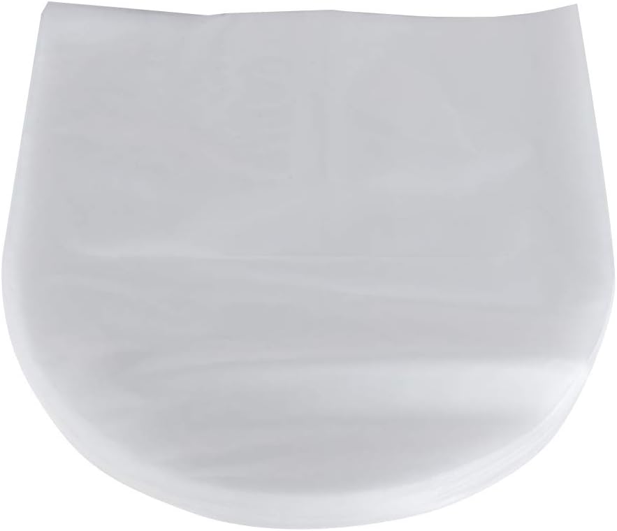 GOTOTOP Vinyl Record Inner Sleeves, PE, 50Pcs, 12 Inch | Anti Static Protective Covers, Rice Paper Lining