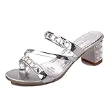 Damen Hohl Flach Gelee Sandalen Bird-Nest Ballett Weich Plastik Schuh Badeschuhe und Badesandalette Damen Spitze Plateau Freizeitschuhe Sportschuhe Keilabsatz Sommer Damen Sandaletten Sommer Casual T-Strap Elastisch Slingback Gladiator Sandalen Zehentrenner Damen Sandalen Böhmen Stil Blume Perlen Sandaletten Zehentrenner Rom Flip Flops Damen Offene Sandalen mit Keilabsatz High Heel T-Strap Flats Böhmischer Stil Sandals Damen Sommer PU Leder Bohemia Flach Sandalen