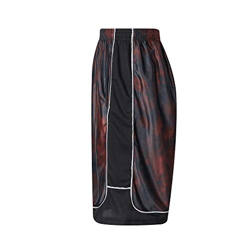 Abovewater Shorts de basquete masculino de secagem rápida para corrida e academia com cordão e bolso