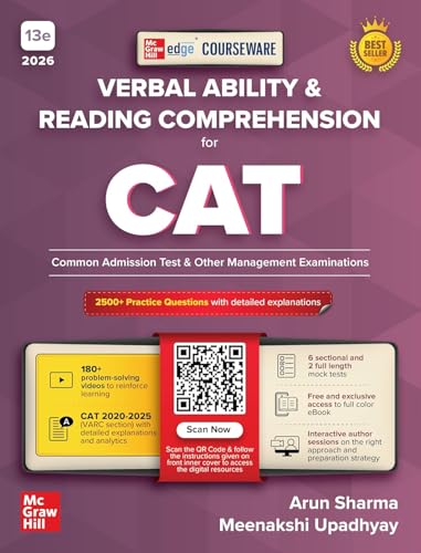 Image of CAT Arun Sharma - 2026-27 - QA + Verbal + DI + LR - Combo Set of 4 Books - All Courseware Books Which Include QR Scanner for Free Access to Online ... Questions, eBook etc. - FOR 2026-27 eXAMS