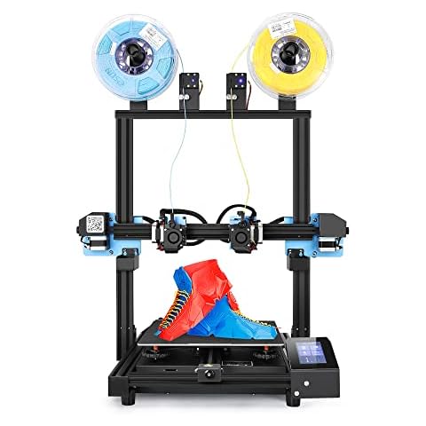Sovol SV04 3D Drucker mit Unabhängiger Dual Extruder, Auto-Bettnivellierungssensor, TMC2209 Silent Mainboard und Flexible Druckbett, Druckgröße 300x300x400 mm Cover