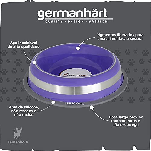 Comedouro GermanHart Prestige Roxo P 250ml