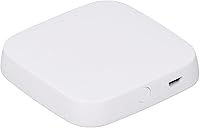 Vista 1 de TOPINCN Puerta de enlace Cerradura de puerta de entrada sin llave Control remoto App Smart Door Lock Bridge Bluetooth Gateway Hub para ZigBee