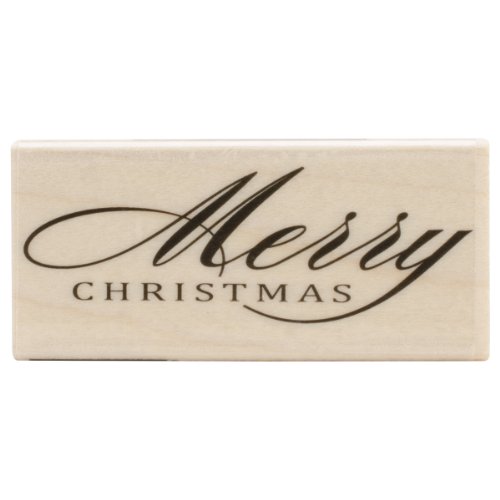 Hero Arts Fancy Merry Woodblock Stamp