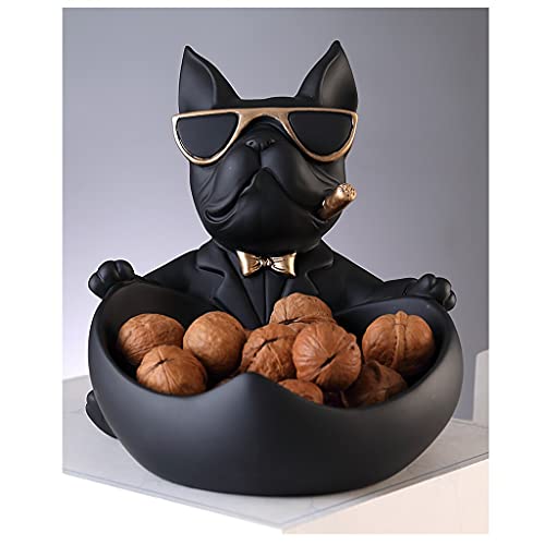 Statue de chien avec plateau à clés, le cadeau déco idéal - 4