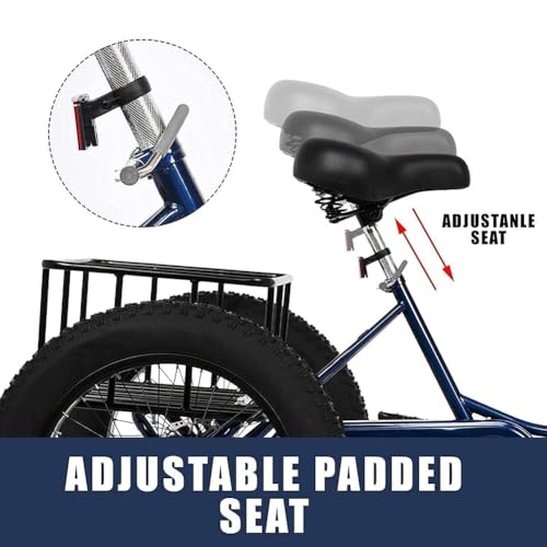 Triciclo Adulto 7 Velocidades con Canasta miniatura 5
