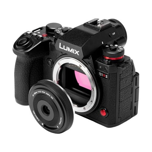VILTROX 28mm F4.5 Pancake Lens for L-Mount AF 28mm f/4.5 L Ultra-Thin Autofocus Full Frame Prime Lens for Panasonic LUMIX S5 II S1 S9 S1R II Compatible with Leica SL2 SL3 Sigma FPL BF