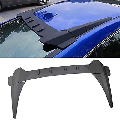 NINTE Roof Spoiler for Honda 10th Gen Civic 2016-2021 Sedan Models Unpainted ABS Type R Style Rear Spoiler Wing