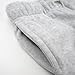 HonestBaby 2-Piece Cozy Velour Sweatshirt and Jogger Sweatpants Set 100% Organic Cotton for Toddler, Baby Boys, Girls, Light Gray Heather, Newborn