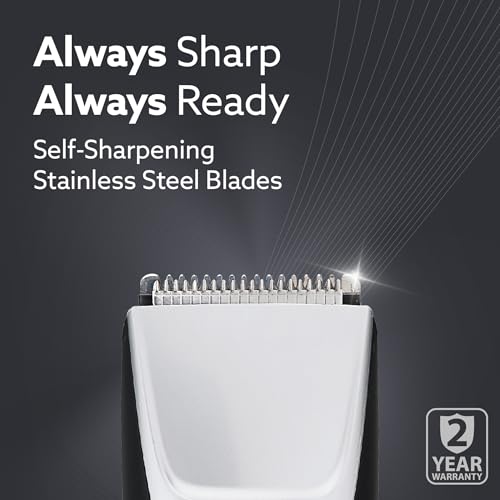 Image of AGARO Beard Trimmer MT1155, Adjustable Beard Trimmer for Men with Precision Dial, USB Rechargeable, 20 Length Settings Mustache Trimmer for Mens Gifts