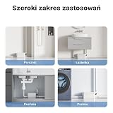 XPOtool Pomporozdrabniacz 3/1 z silnikiem 250 W, 100 l/min, wysokość do 8,5 m odległość do 85 m, przyłącze boczne pompa wc z rozdrabniaczem