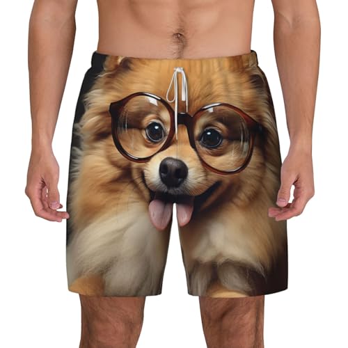 Short de bain pour homme séchage rapide avec cordon de serrage ajustable