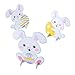 Hippity Hoppity Bunny Centerpiece Set 3 Pieces