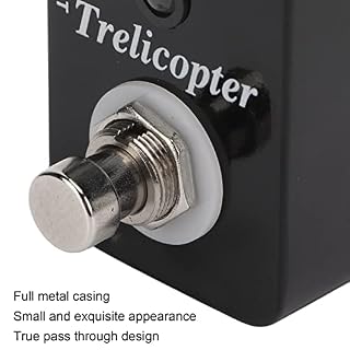 Pédale d’effet Tremolo, Vibrato Unique Effect Jack 1/4 True Bypass Classic DC9V BIAS Knop Small avec autocollant pour… - Les Beatles, Paul McCartney, John Lennon, RIngo Starr, George Harrison Pédale d'effet Tremolo, Vibrato Unique Effect Jack 1/4 True Bypass Classic DC9V BIAS Knop Small avec autocollant pour… – Image 3